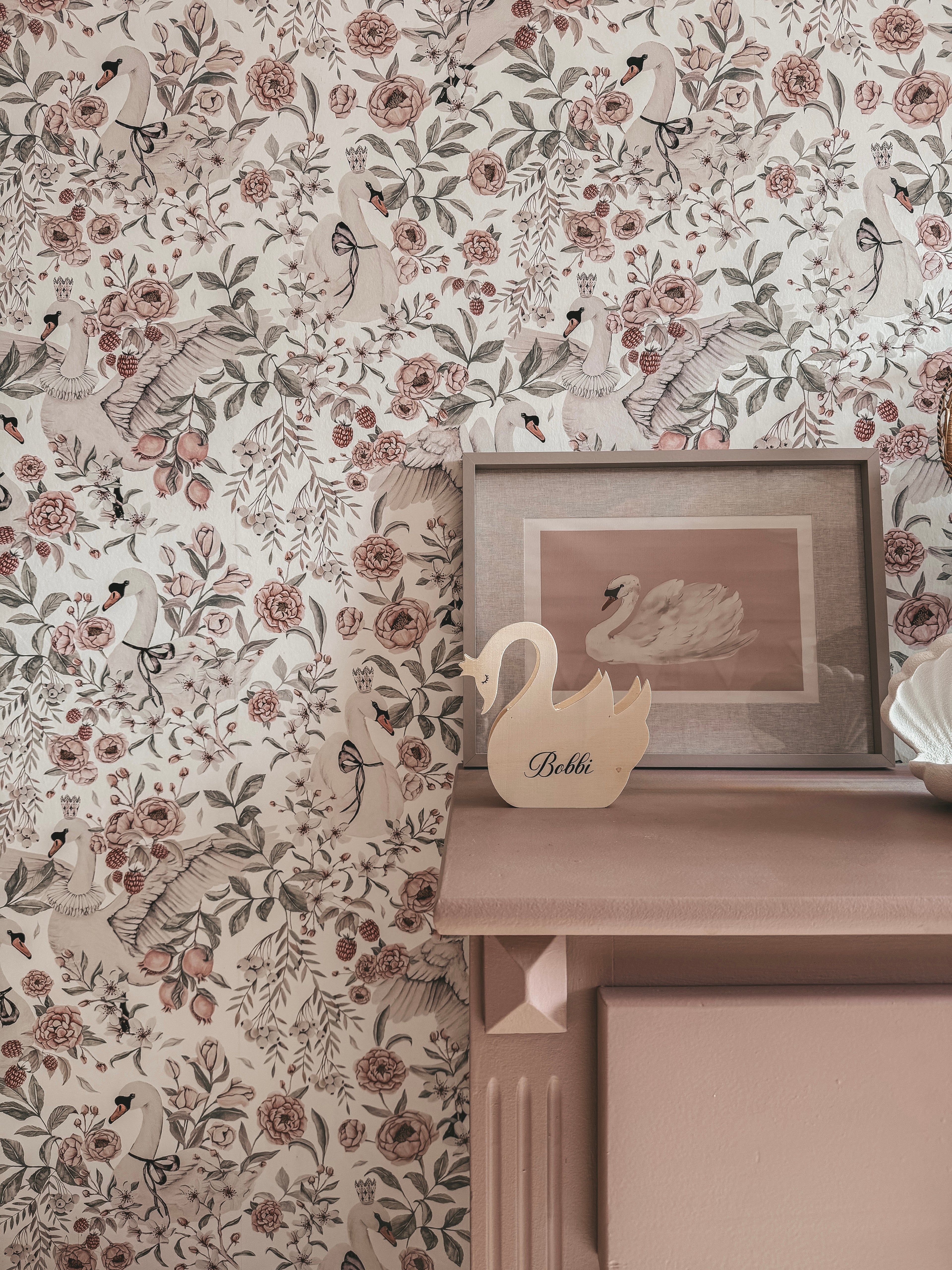 HOUTEN SPAARPOT ZWAAN